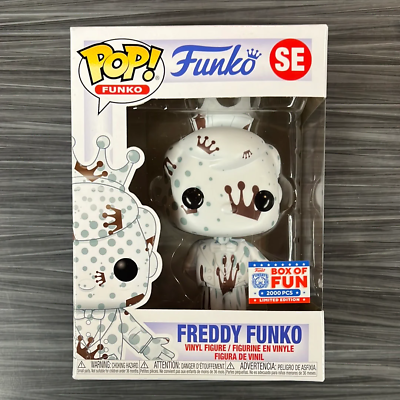 #ad Funko POP Freddy Funko Artist Series White and Brown 2021 Fundays 2000PCS C $40.99