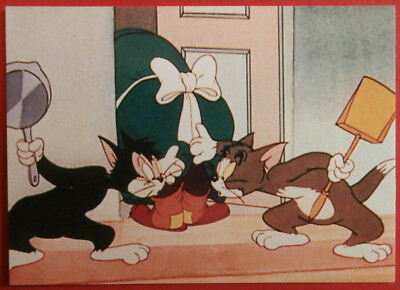 #ad TOM AND JERRY Card #34 A MOUSE IN THE HOUSE CARDZ 1993 GBP 2.99