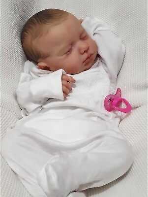 #ad 20” Newborn Sleeping Boy Full Body Silicone Realistic Handmade Reborn Baby Doll $68.99