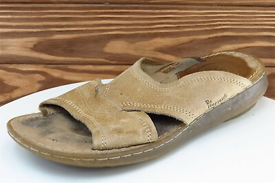 #ad Dr. Martens Size 8 M Beige Slide Leather Men Shoes $25.99