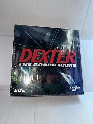 #ad Dexter 2010 The Board Game Showtime TV Series Crime Solving Activities SEALED $24.99