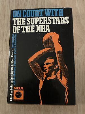 #ad Vintage 1973 On Court With Superstars Of The NBA By Merv Harris $60.00