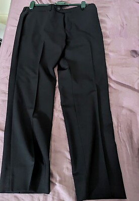 #ad Brooks brothers B by Brooks Brothers Classic fit dress pants 34x30 Black $59.50