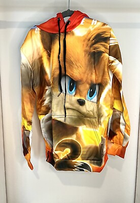 #ad Kids Tail Hoodie Size XL Warm Winter Hoodie Cool Design Sonic Movie Two $15.00