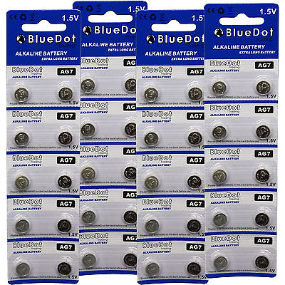 #ad Wholesale 40pcs New AG7 395A LR927 LR57 SR57 SR927SW Button Cell Coin Battery $4.54