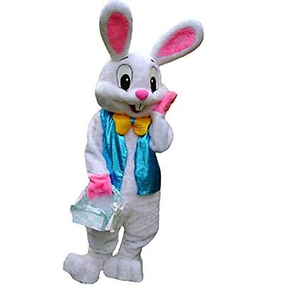 #ad MatGui Easter Rabbit Bunny Rabbit Mascot Costume Adult Size Fancy Dress bunny $64.22