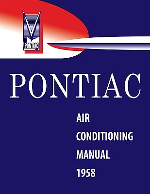#ad 1958 Pontiac Air Conditioning Manual $32.00