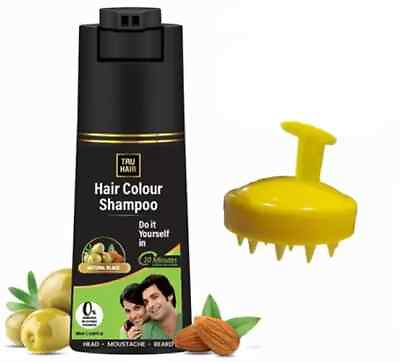 #ad TRU HAIR Colour Shampoo Black 180 ml $22.77