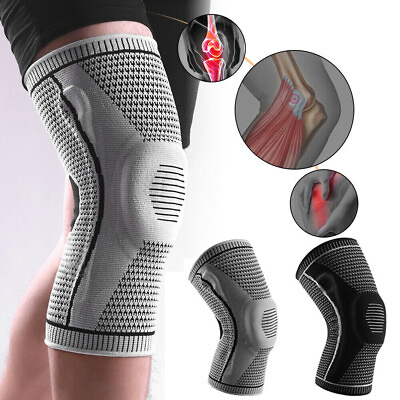#ad #ad Knee Sleeve Compression Brace Support For Sport Joint Pain Arthritis Relief NEW $10.90