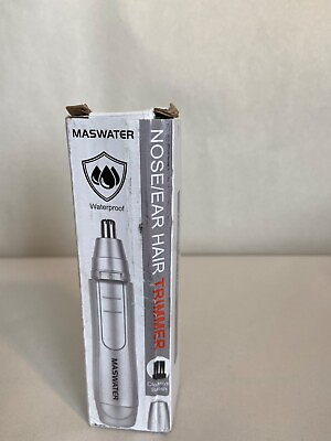 #ad Maswater Nose Ear Hair Trimmer 2019 Newest Version 5.25 inches. Free battery. $15.49