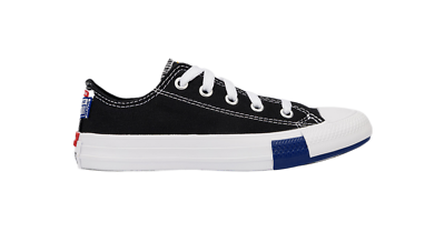 #ad Converse Adult Chuck Taylor All Star Ox Shoes Logo Play Black Rush Blue 166738F $45.00