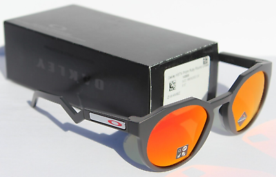 #ad OAKLEY HSTN Sunglasses Matte Carbon Prizm Ruby OO9464 0350 RARE $129.95