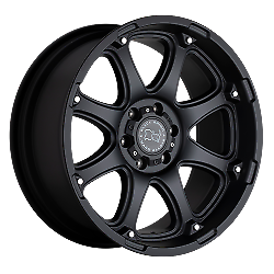 #ad Black Rhino 17x9 Wheel Matte Black Glamis 6x5.5 12mm Aluminum Rim $259.00
