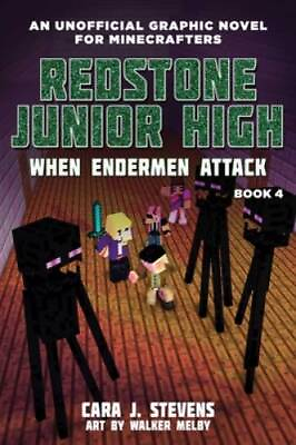 #ad When Endermen Attack: Redstone Junior High #4 Paperback GOOD $5.17