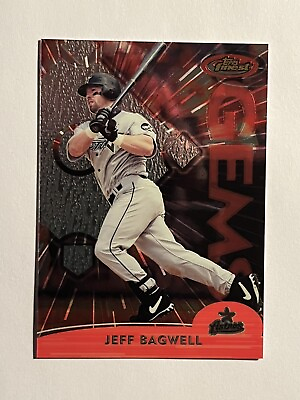 #ad Jeff Bagwell 2000 Topps Finest Gems Baseball Card #145 Houston Astros HOF $5.50