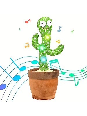 #ad 1pc Dancing Talking Cactus Toys For Baby Boys And Girls Singing Mimicking. $19.97