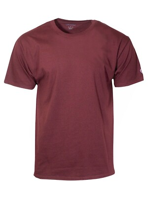 #ad Champion Basic T Shirt Men#x27;s Short Sleeve Crew Neck $15.95