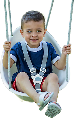 #ad Toddler Swing Secure Outdoor Baby Swing with Safety Harness $67.85