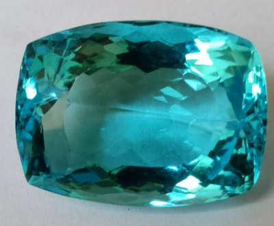 #ad Certified Natural 73 Ct Cushion Large Swiss Blue Topaz Brazilian Loose Gemstone $15.79