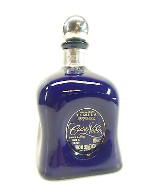 #ad Empty Casa Noble Tequila Single Barrel SIGNED Carlos Santana Hermosillo 2016 $75.00