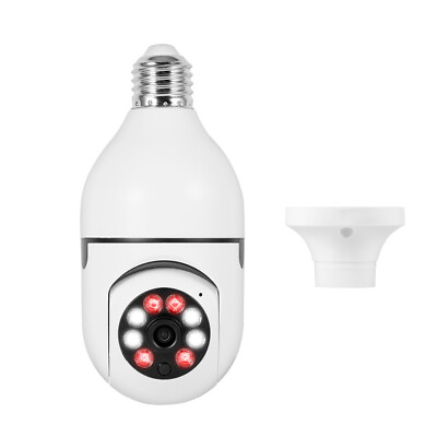 #ad #ad Wireless Security 360° 1080P IP E27 Light Bulb Camera Wi Fi IR Night Smart Home $8.76