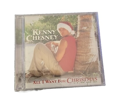 #ad Kenny Chesney All I Want for Christmas Is a Real Good Tan CD 2003 BNA New Sealed $8.99