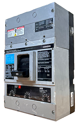 #ad Siemens Sentron JXD63B400 3 Pole 400 Amp 600 Volt Circuit Breaker OVERNIGHT OPT $499.99