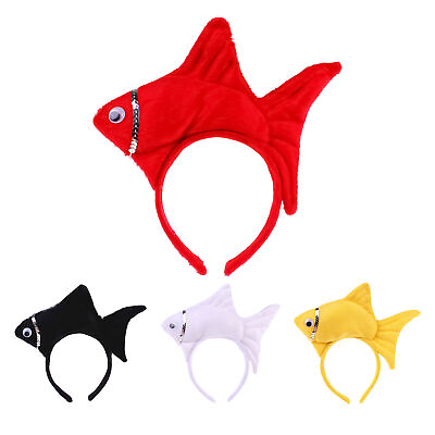 #ad Girls 3D Fish Headband Animal Ocean Sea Costume Party Kids Goldfish Headband $8.09