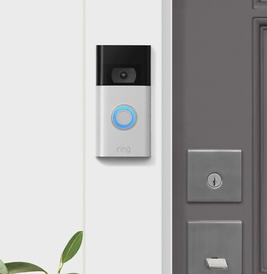 #ad Ring Video Doorbell 2020 1080p Smart Doorbell Satin Nickel $99.00