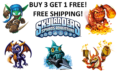 #ad Skylanders Spyro#x27;s Adventure Figures BUY 3 GET 1 FREE FREE SHIPPING $2.99