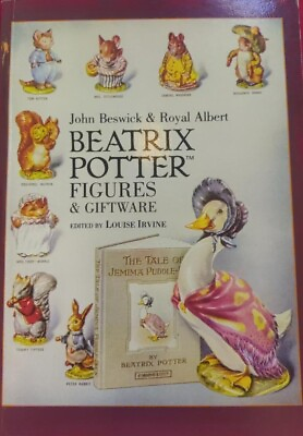 #ad Beatrix Potter Figures and Giftware John Beswick amp; Royal Albert signed 1996 $59.95