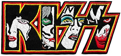 #ad Kiss Logo Classic Rock Patch Symbol Badge Emblem Insignia Love Army Fan Faces $8.39