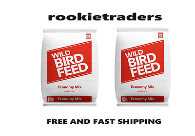 #ad Economy Mix Wild Bird Feed Value Bird Seed Blend Dry 20 lb. Bag 2 PACK $21.00