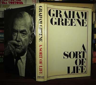 #ad Greene Graham A SORT OF LIFE 1st Edition 1st Printing $50.95