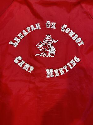 #ad Vintage Hartwell Jacket Mens XXX Large Red 80s USA western cowboy $39.95