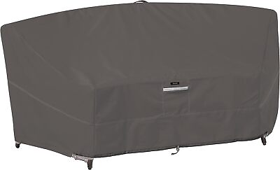 #ad Classic Accessories Ravenna Water Resistant 46 Inch Patio Curved Taupe $96.43