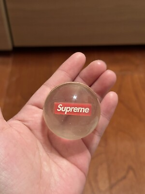 #ad #ad Supreme FW18 Bouncy Ball Brand New Box Logo With Stickers $11.90