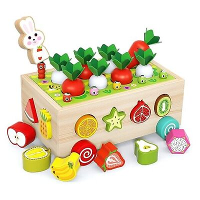 #ad #ad Toddler Montessori Toys Educational Wooden Toys for Baby Boys Girls Age 1 2 3 $85.43
