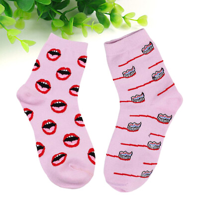 #ad Mens Cotton Socks Women Lightweight Friends Gift Personality $7.25