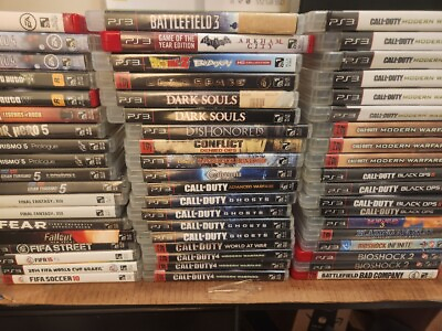 #ad Sony Playstation 3 PS3 Games Tested You Pick amp; Choose Video Game $7.49