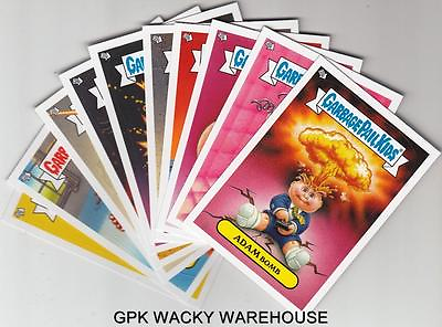 #ad 2013 GARBAGE PAIL KIDS BRAND NEW SERIES BNS 2 GLOW IN THE DARK SET 10 10 CARDS $59.97