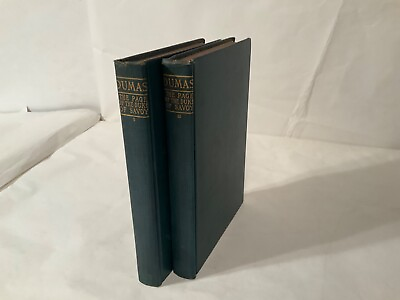 #ad The Works of Alexandre Dumas 1902 *Page Duke Savoy Vol I amp; II* P F Collier amp; Son $109.99