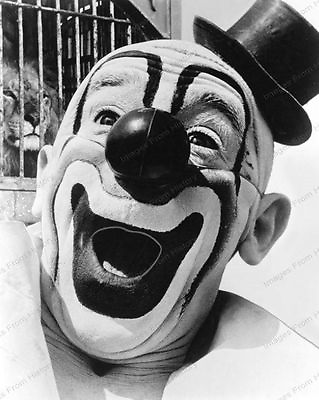 #ad 8x10 Print Shrine Circus Clown 1974 #2322 $14.99