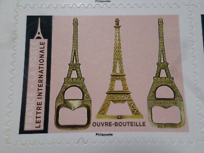 #ad Tour Eiffel France 2023 Stamp Selfadhesive Object Opener New MNH $4.58