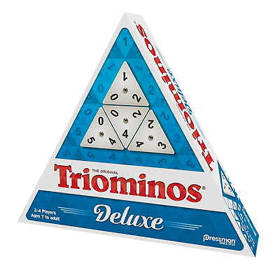 #ad Deluxe Tri Ominos Game The Domino Game With a Three Sided Twist US $21.32