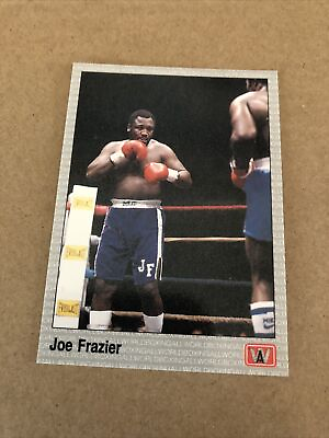 #ad Vintage AW #90 Smokin JOE FRAZIER Boxing Heavyweight Champion Sports Card $3.00