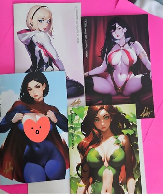 #ad Sexy Comic Girls Original Art by Artist of Apathy. Artbook Vol 1 Covers. Limited $29.00