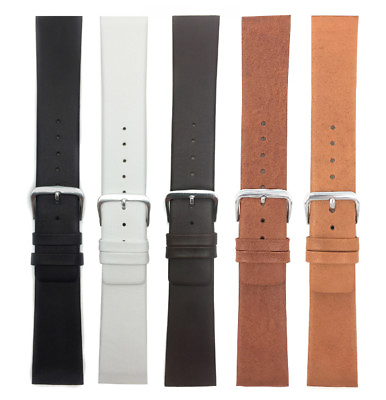 #ad Genuine Leather Watch Band for Skagen Screw Fit Strap 12 14 16 18 20mm 22mm 24 $24.75
