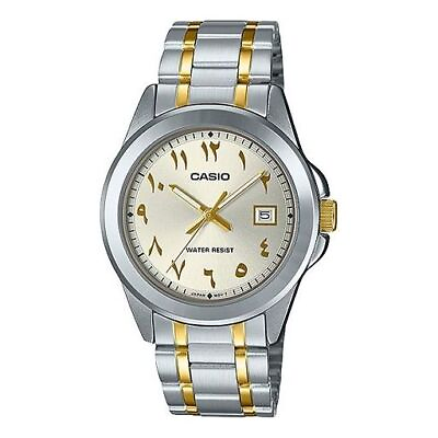 #ad Casio Men#x27;s Standard Analog MTP 1215 Stainless Watch Waterproof Arabic Indic $69.00