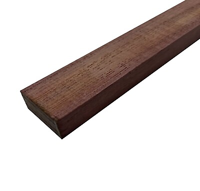 #ad Pack of 2 KD Purpleheart Lumber Board Cutting Board DIY Blocks 3 4” x 2” x 24quot; $37.49
